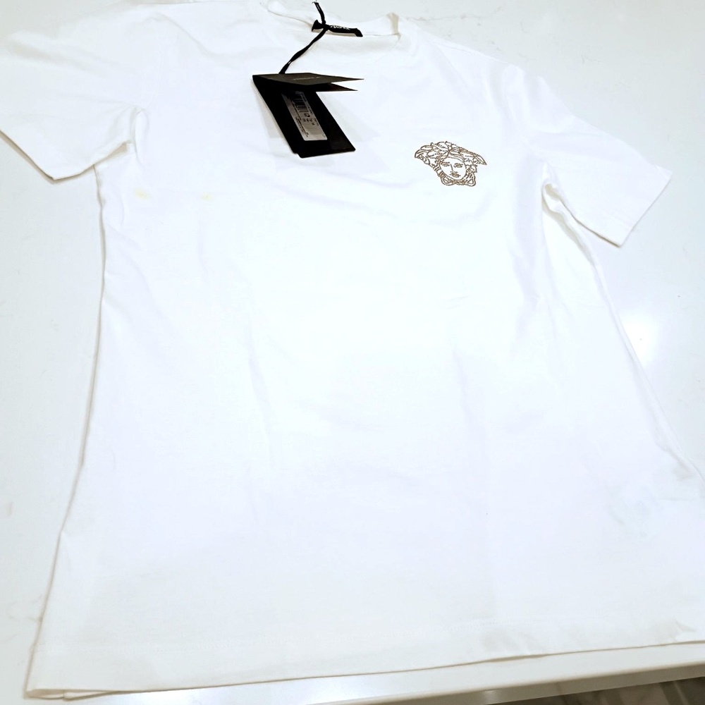 Rare Brand New (Never Worn) Jersey Hot Fit Medusa Rhinestone/Crystal Logo